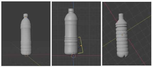 bottle renders ai and waste management