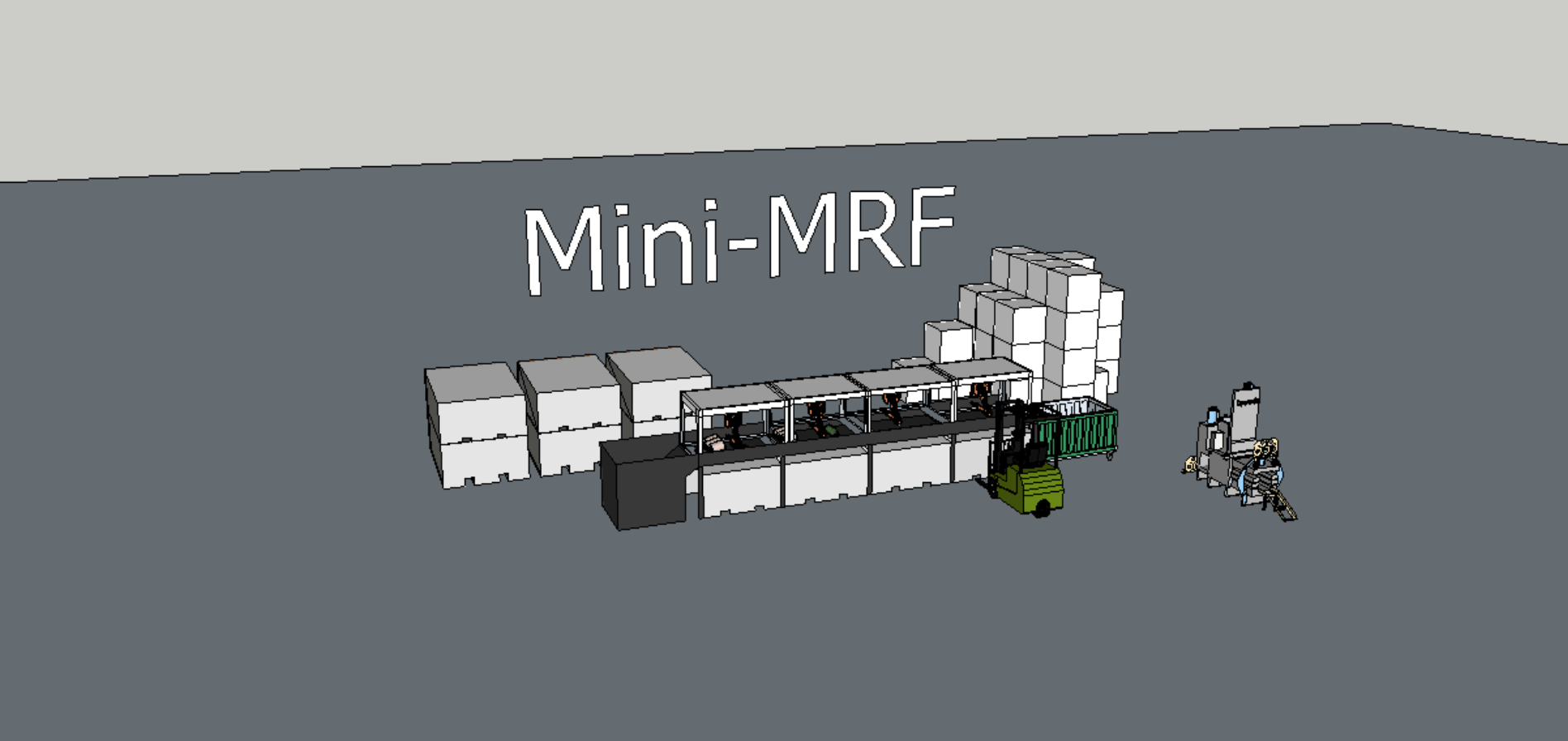 Decentralised and Digitised Mini Material Recovery Facilities