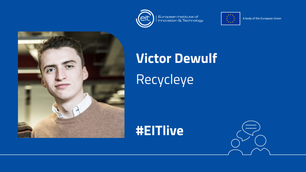 Join Recycleye’s Instagram Live with EIT!