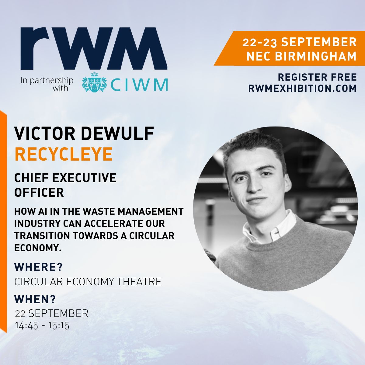 Recycleye CEO speaks RWM 2021