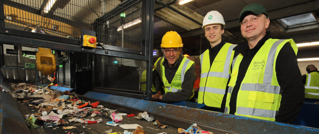 Recycleye Robotic installation at Bryson Recycling facility in Mallusk
