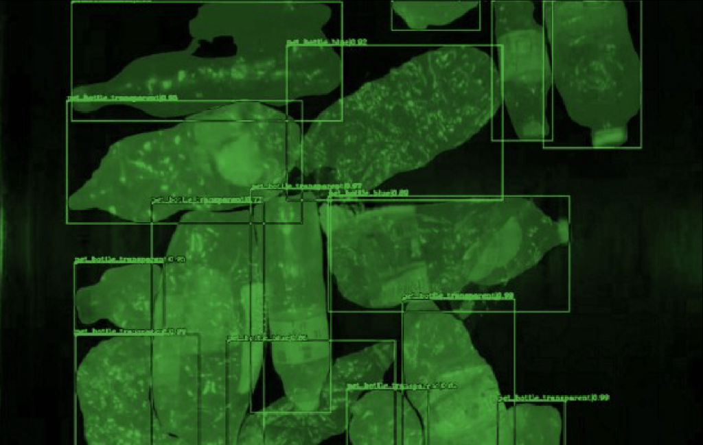 AI-powered automated quality control system for waste separation