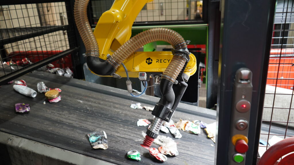 recycleye roboter veolia